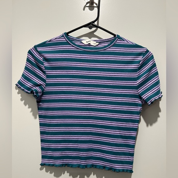 90s Y2K style cropped t shirt - Picture 1 of 5